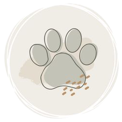 Tiger paw print — symbol of conservation